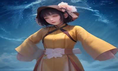宝石之国3d动漫全集封面，透明宝石角色在光影交错环境中的全CG渲染画面，色彩晶莹