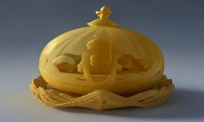 斗罗大陆3d动漫全集封面，唐三和小舞在玄幻大陆背景下的3D渲染宣传图，画面史诗感强