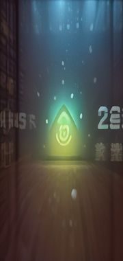3d动漫App个人中心界面，展示看番统计与收藏标签云